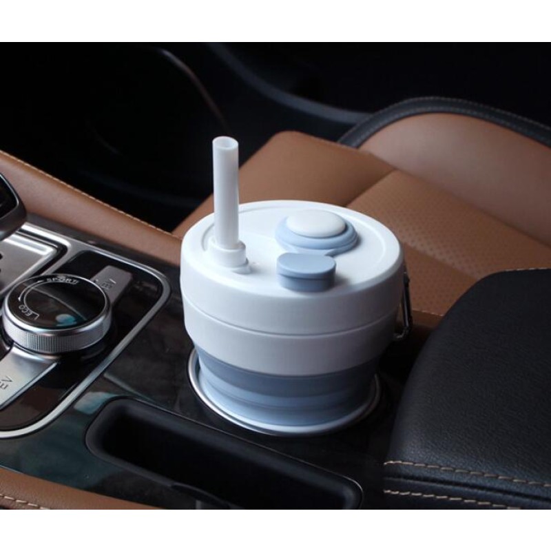 Collapsible Tumbler Supplier - 450ml Silicone Travel Mug