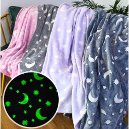Glow in Dark Blanket Supplier - Flannel Fleece Pet Bed Throw
