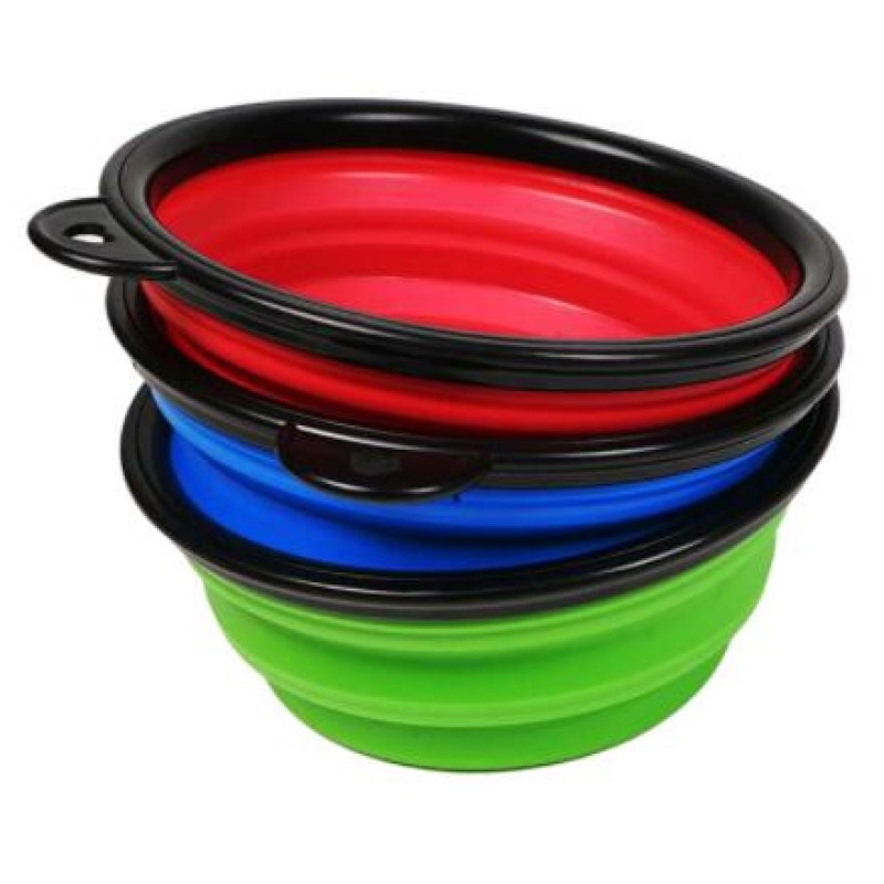 Portable Pet Bowl Supplier - Silicone Collapsible with Carabiner