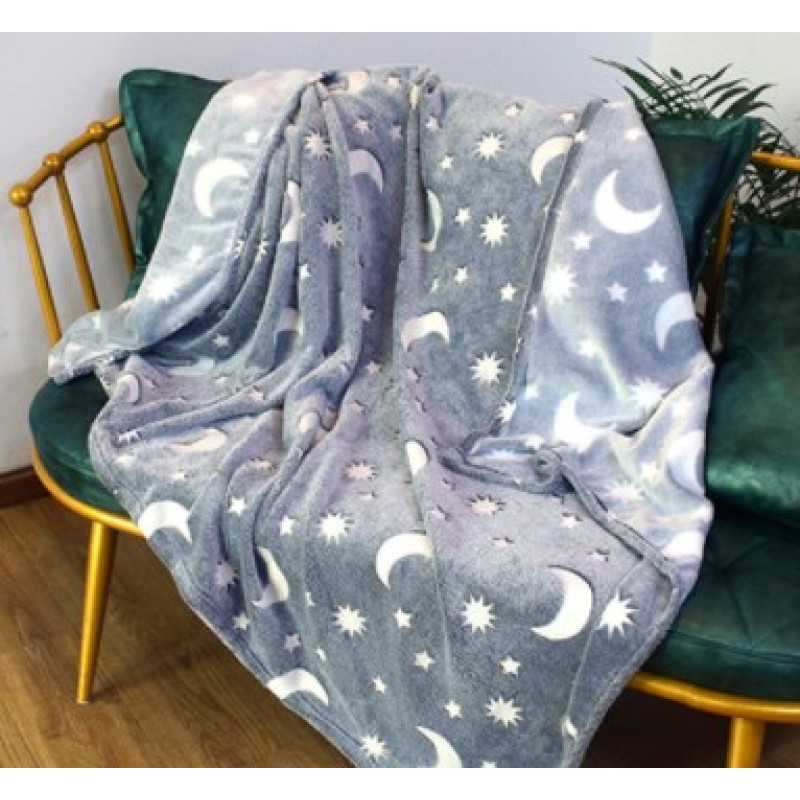 Glow in Dark Blanket Supplier - Flannel Fleece Pet Bed Throw