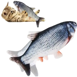 Interactive Cat Toy Supplier - Rechargeable Plush Fish Toy