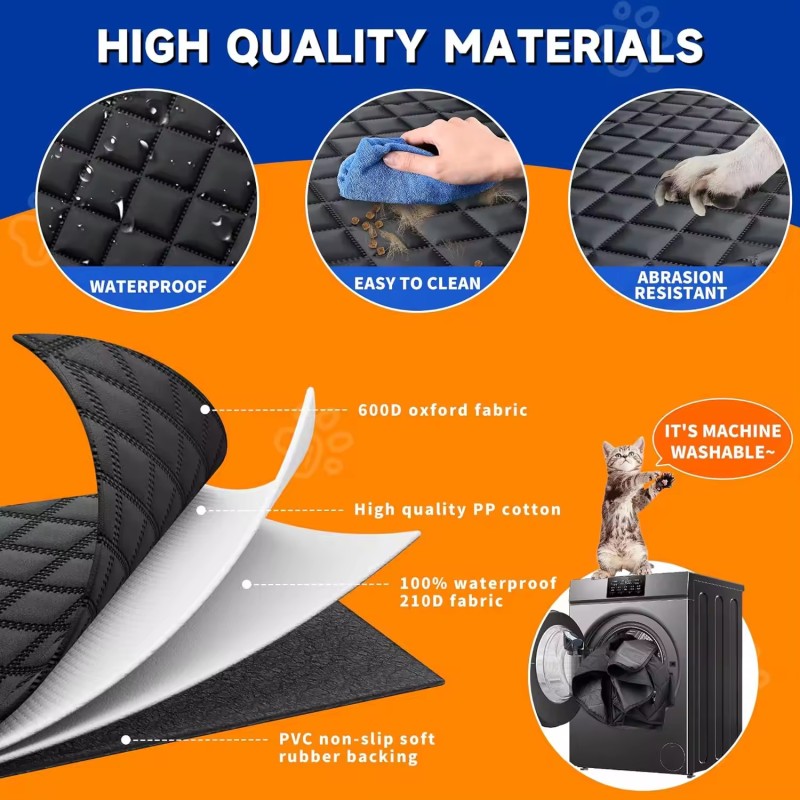 Pet Car Mat Factory - Waterproof Oxford Fabric Seat Cover