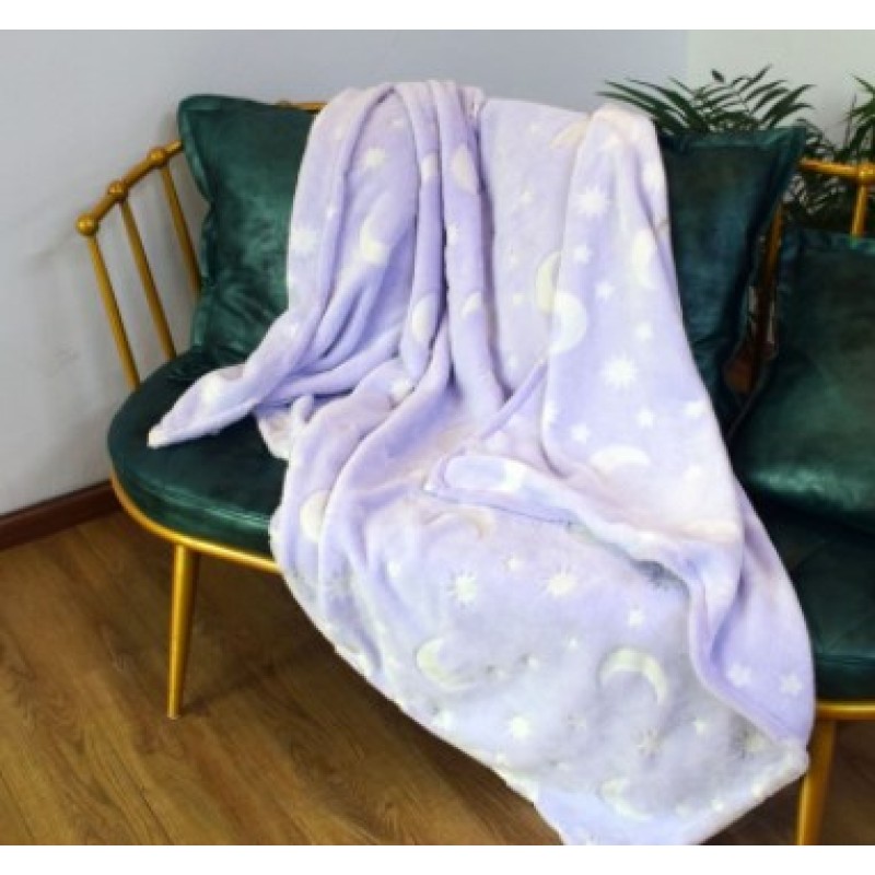 Glow in Dark Blanket Supplier - Flannel Fleece Pet Bed Throw