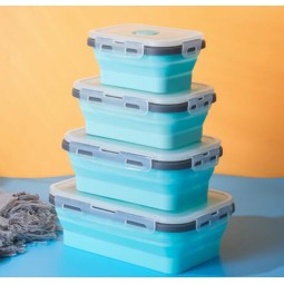 Pet Food Container Factory - Foldable Silicone Snack Storage Box
