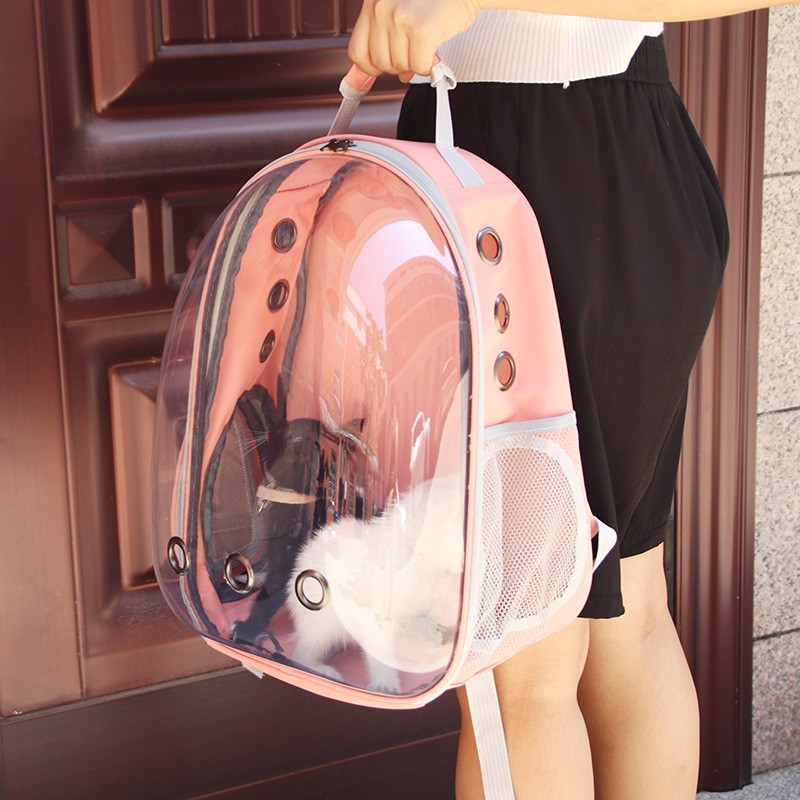 Transparent Pet Backpack Supplier - Breathable Outdoor Carrier