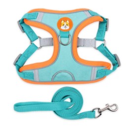 Dog Harness Set Supplier - Reflective Leash Harness Combo