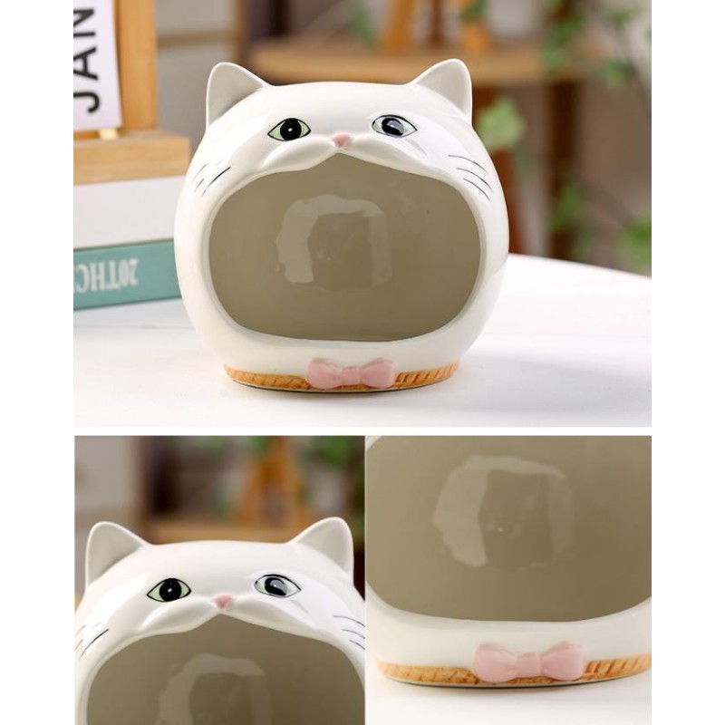 Ceramic Hamster House Supplier - Summer Cooling Nest for Small Pets