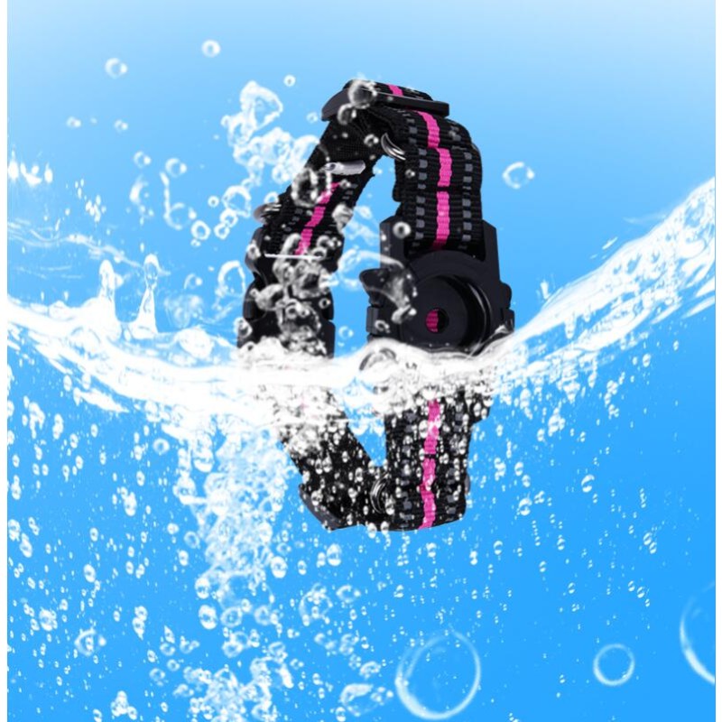 Dog Collar with Airtag Holder Factory - Heavy Duty Nylon Reflective