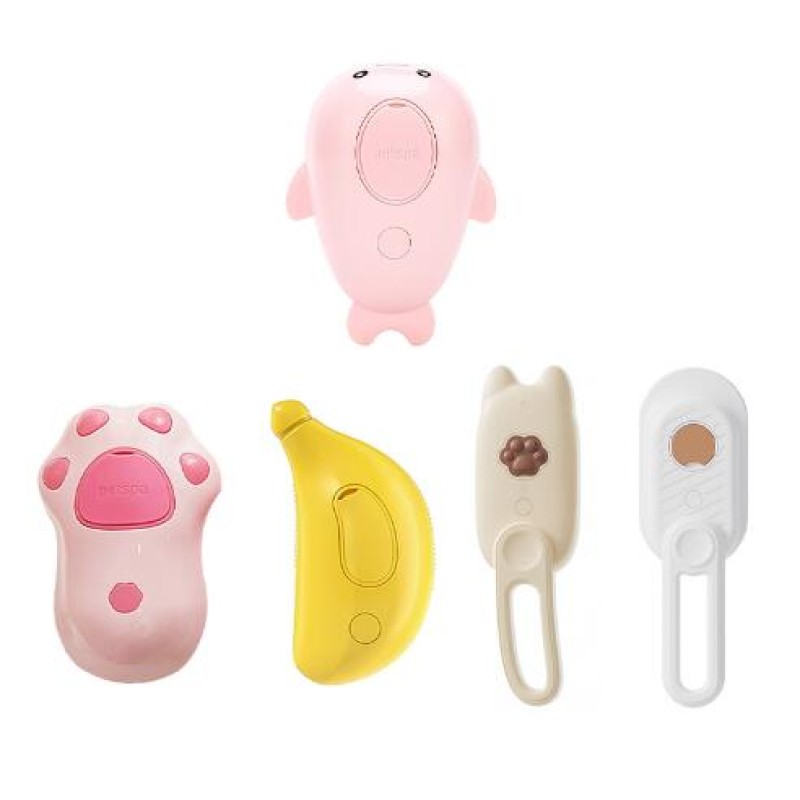 Pet Steam Brush Supplier - Electric Paw Shape Hair Removal Cleaner