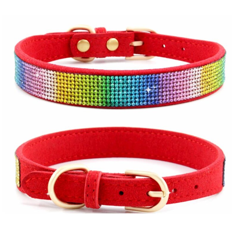 Crystal Dog Collar Supplier - Rhinestone Glitter Diamond Pet Collar