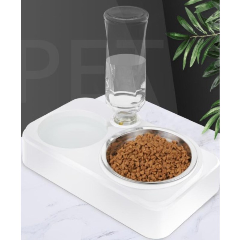 2 in 1 Pet Feeder Factory - Food Bowl and Water Bottle Set Wholesale