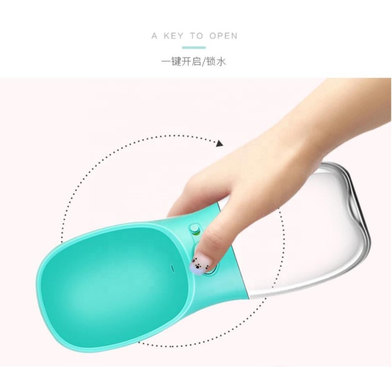 Pet Travel Water Bottle Manufacturer - 350ml Portable Feeding Bottle