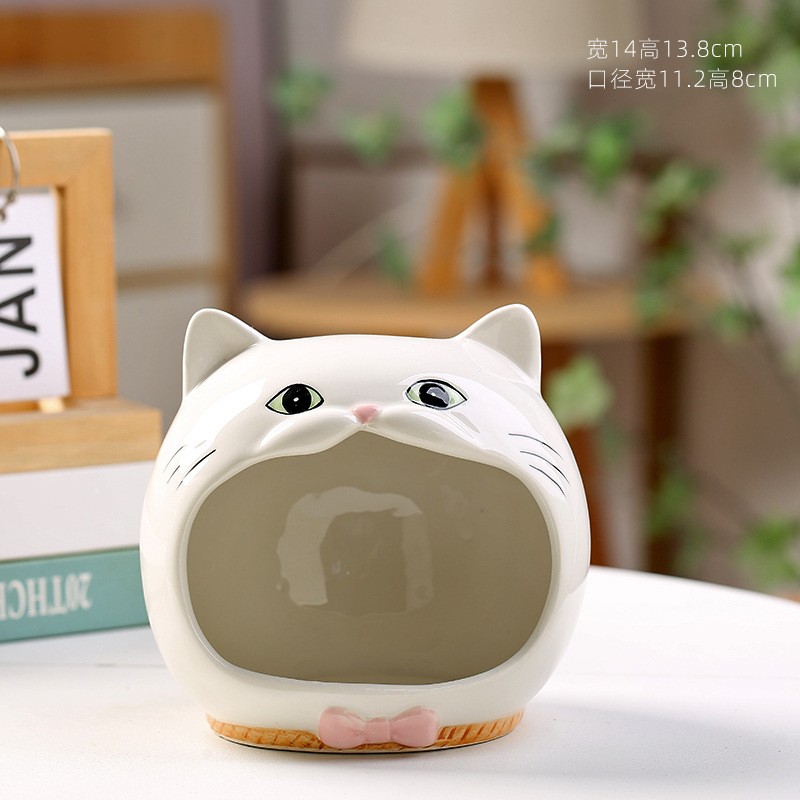 Ceramic Hamster House Supplier - Summer Cooling Nest for Small Pets