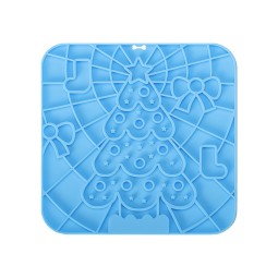 Christmas Pet Slow Feeder Factory - Silicone Anti Slip Mat for Holidays