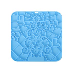 Christmas Pet Slow Feeder Factory - Silicone Anti Slip Mat for Holidays