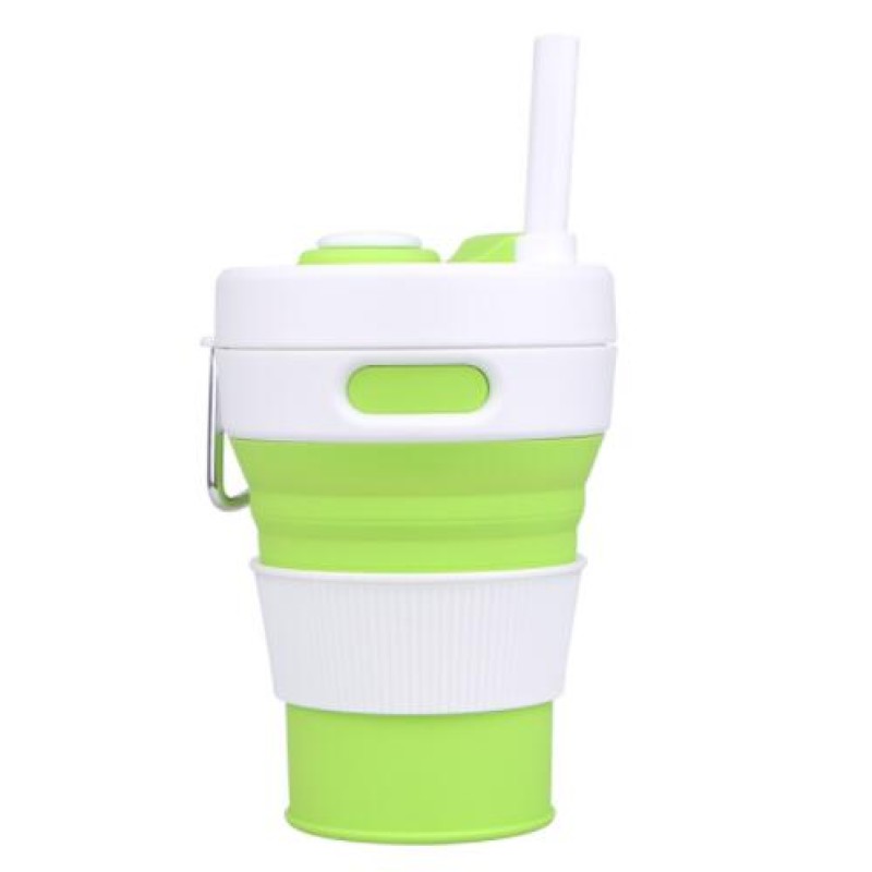 Collapsible Tumbler Supplier - 450ml Silicone Travel Mug