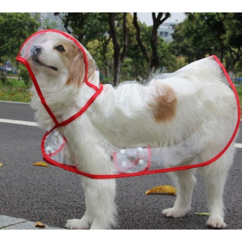 Pet Raincoat Manufacturer - Transparent EVA Waterproof Poncho