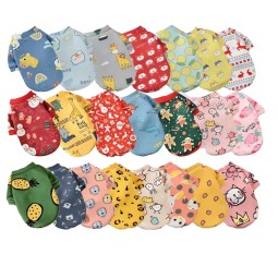 Pet Clothes Supplier - Cartoon Animal Pattern Fleece Apparel