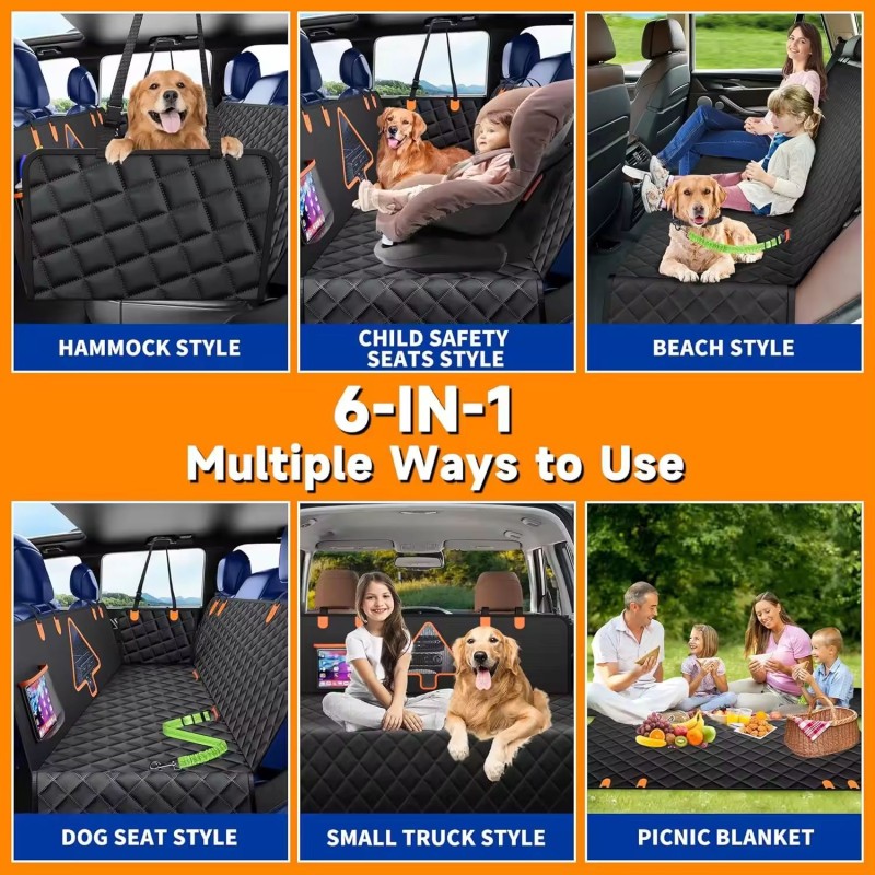 Pet Car Mat Factory - Waterproof Oxford Fabric Seat Cover