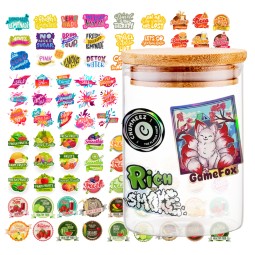 Packaging Stickers Manufacturer - Custom Holographic Vinyl Labels