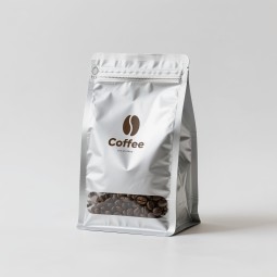 Coffee Bag Manufacturer - Custom Color Flat Bottom Valve Bag