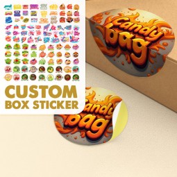 Box Stickers Factory - Custom Holographic Vinyl Labels
