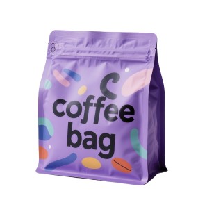 Coffee Bag Factory - Custom Pattern Flat Bottom Valve Bag