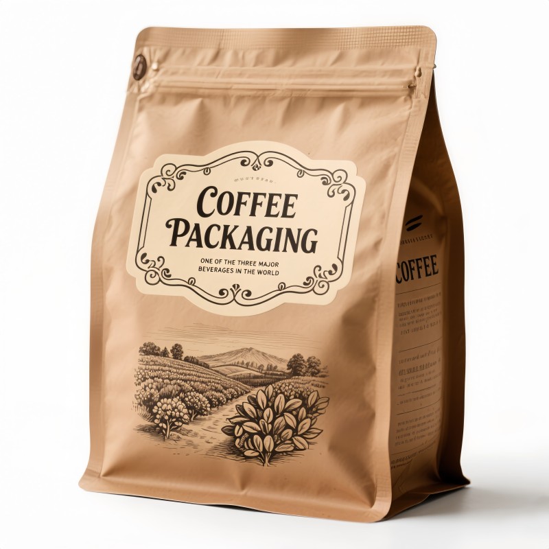 Coffee Bag Factory - Custom 250g Aroma Valve Packaging