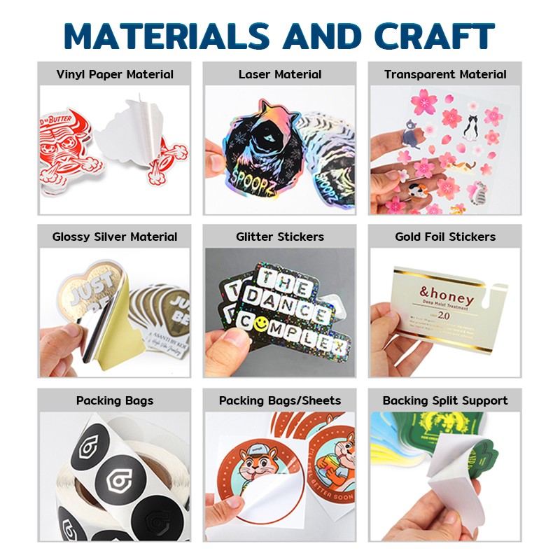 Box Stickers Factory - Custom Holographic Vinyl Labels