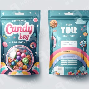Mylar Bags Manufacturer - Custom Resealable Candy Packaging