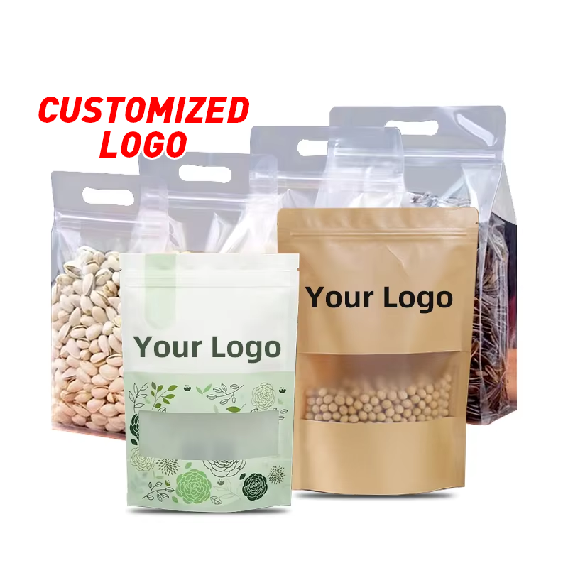Stand Up Pouch Supplier - Custom Kraft Paper Food Packaging