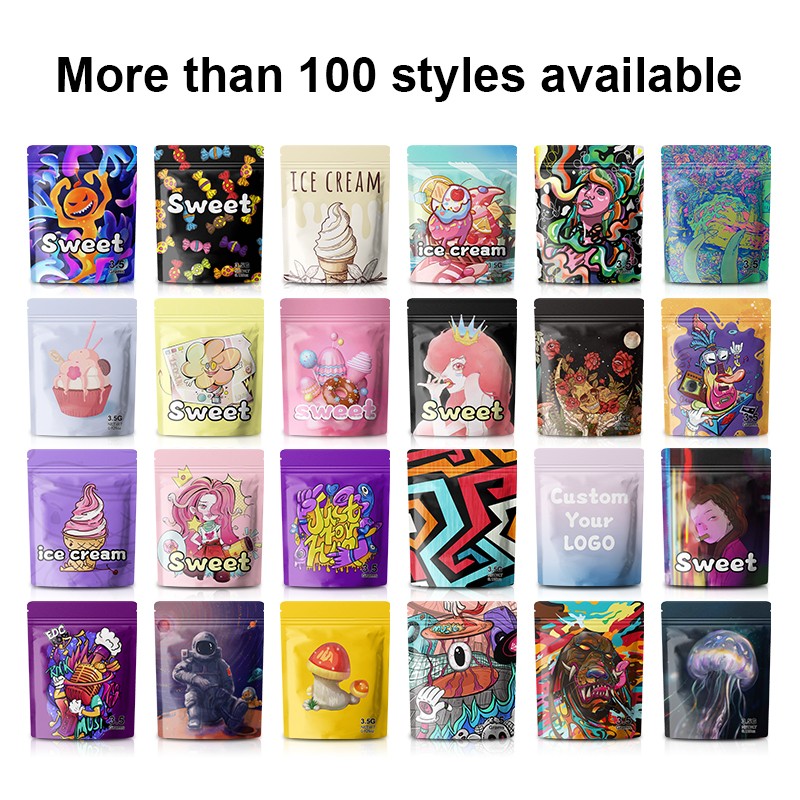 Mylar Pouch Supplier - Custom Waterproof Candy Storage Bag