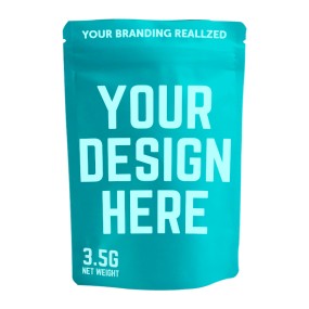 Mylar Bags Manufacturer - Custom 3.5g Smell Proof Candy Packaging