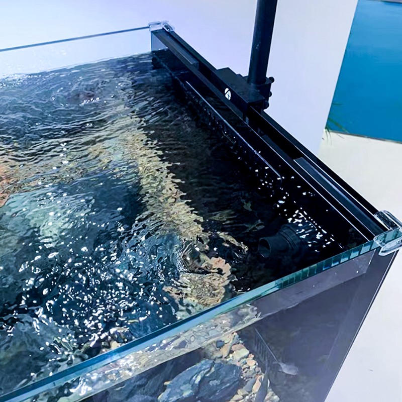 Aquarium Factory - Super White Glass Cube Freshwater Tank