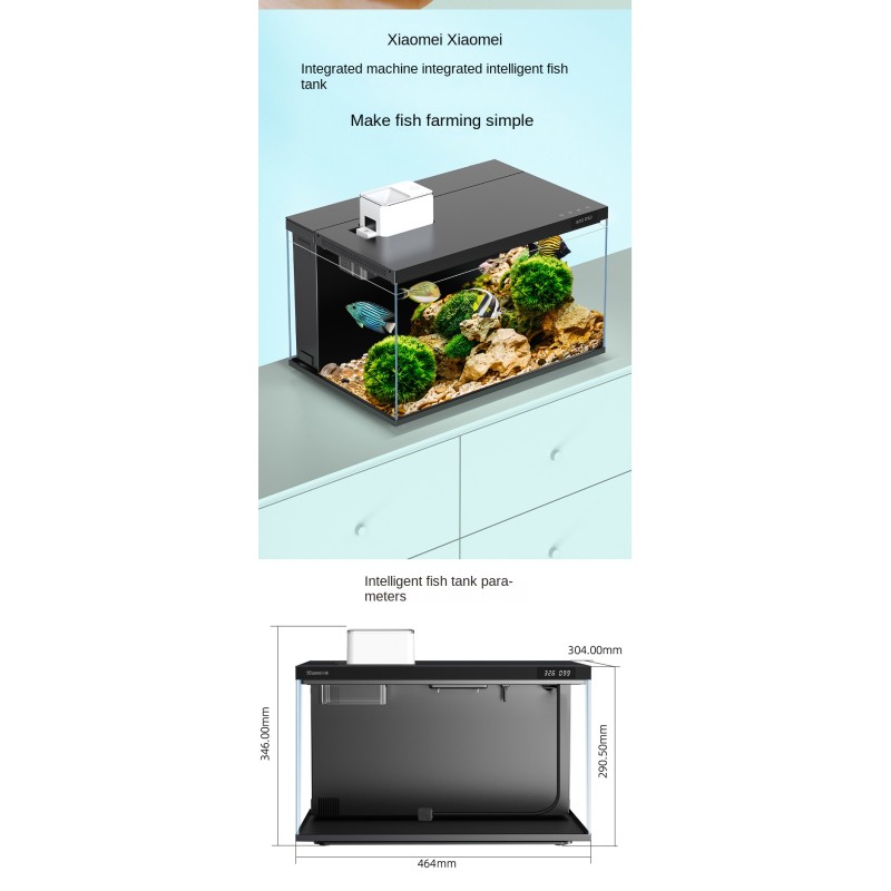 Smart Fish Tank Manufacturer - 220V APP Control Eco Home Design
