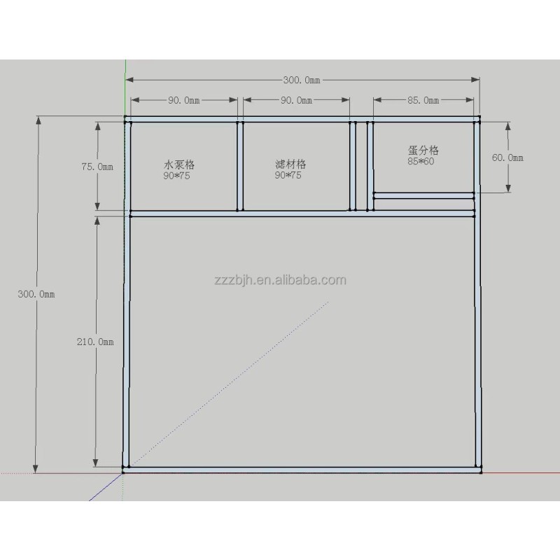 Back Filter Tank Factory - Universal Glass Marine Aquarium