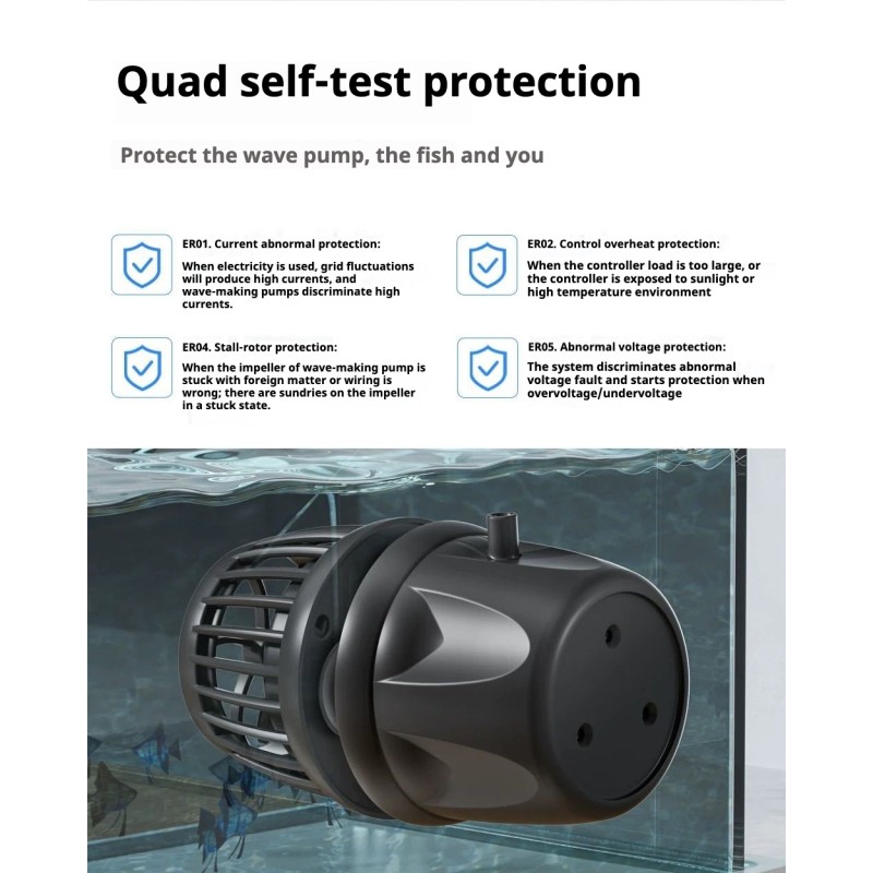 Wave Maker Supplier - Jebao DMP Series Silent Cylinder Pump