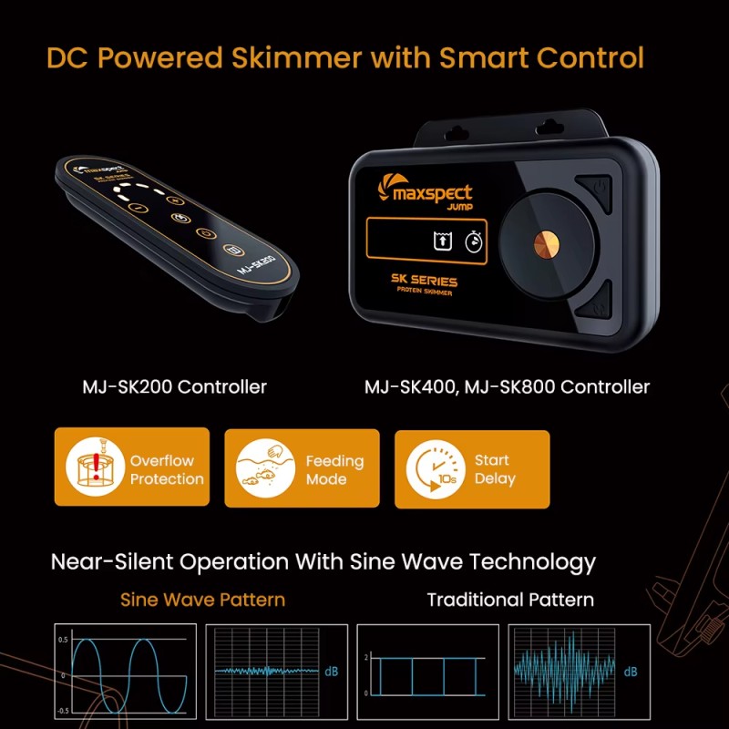 DC Skimmer Factory - Jump MJ Smart Controller Protein Skimmer