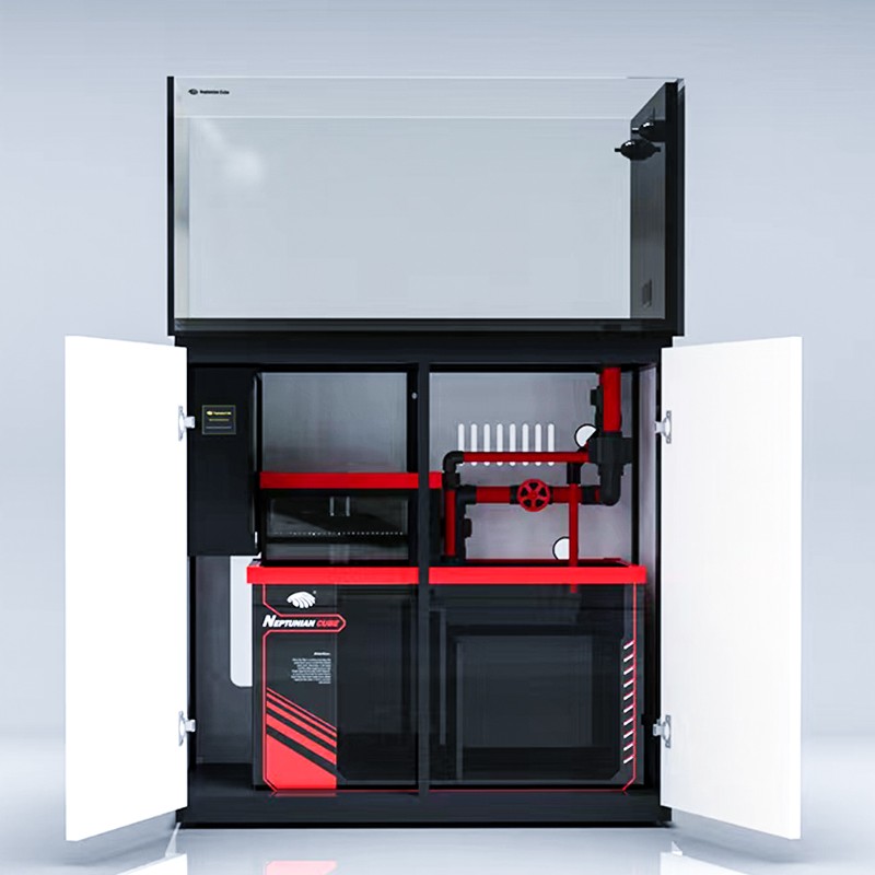 Aquarium Factory - Super White Glass Cube Freshwater Tank