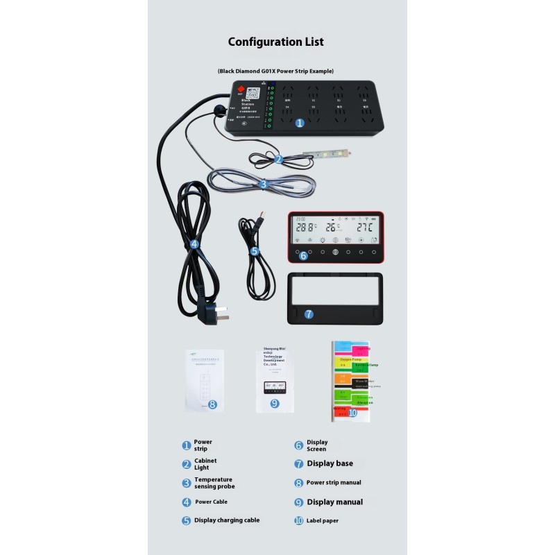 Smart Controller Supplier - WiFi Enabled Outlet Strip Panel