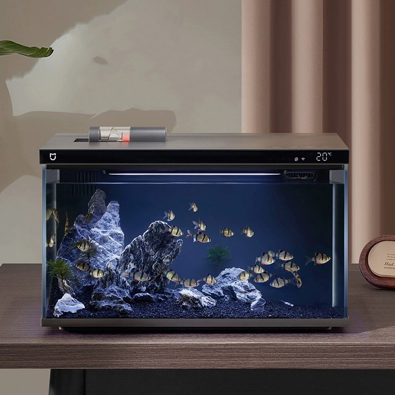 Smart Tank Factory - LCD Display WiFi Controlled Ecological Tank