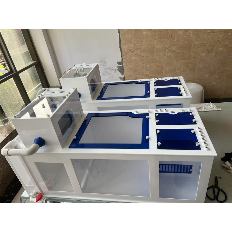 Aquarium Factory - Super White Glass Cube Freshwater Tank