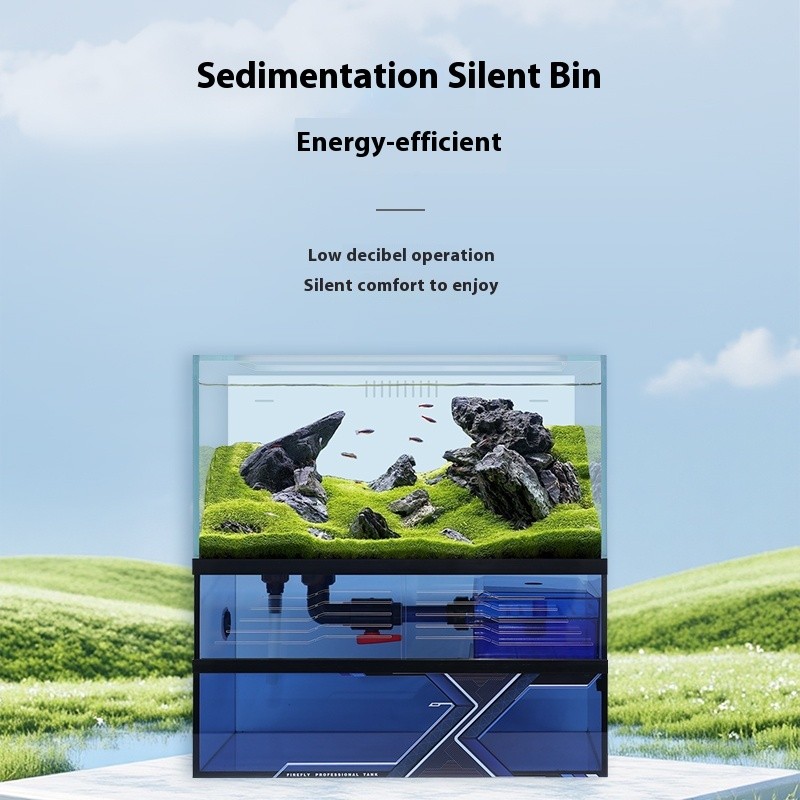 Aquarium Factory - Ultra White Glass Integrated Bottom Filter