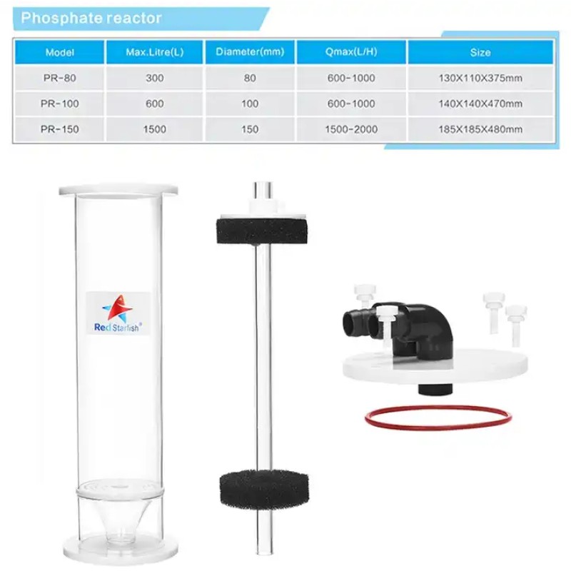 PhosBan Reactor Manufacturer - Red Starfish PR Series Reactor