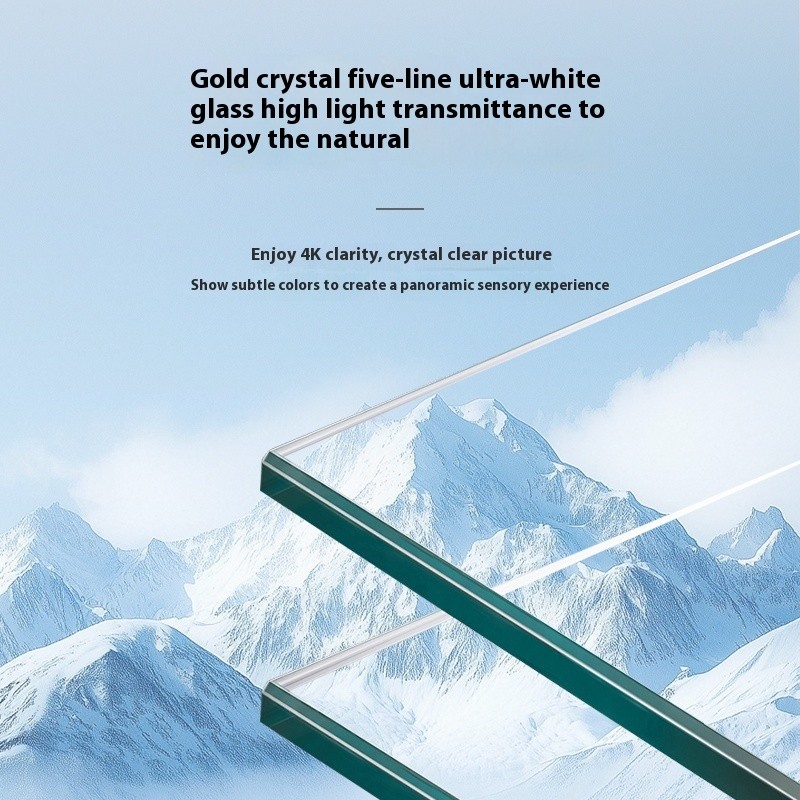 Aquarium Factory - Ultra White Glass Integrated Bottom Filter