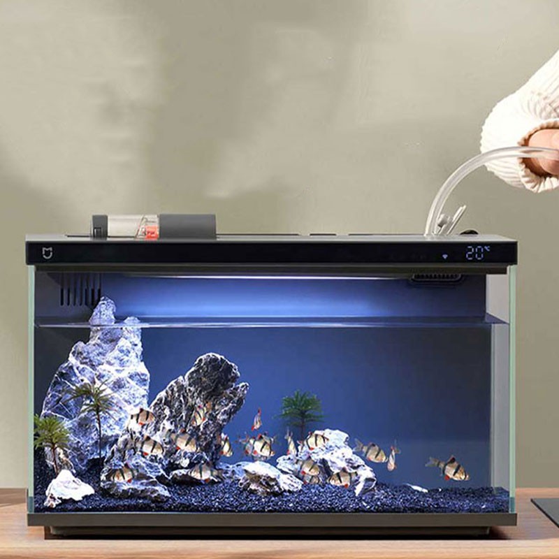 Smart Tank Factory - LCD Display WiFi Controlled Ecological Tank