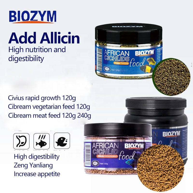 Fish Food Supplier - BIOZYM Meat Vegetarian Color Enhancer