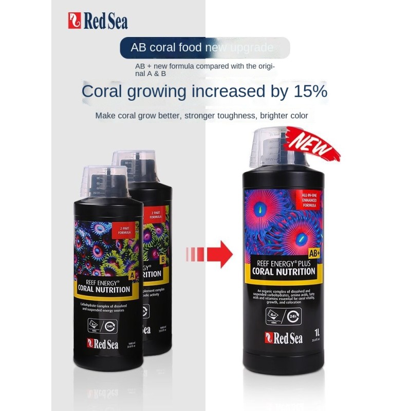 Coral Food Manufacturer - Red Sea AB+ Liquid Nutrient Solution