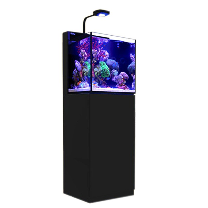 Square Aquarium Manufacturer - MaxNano Black White Silent Glass