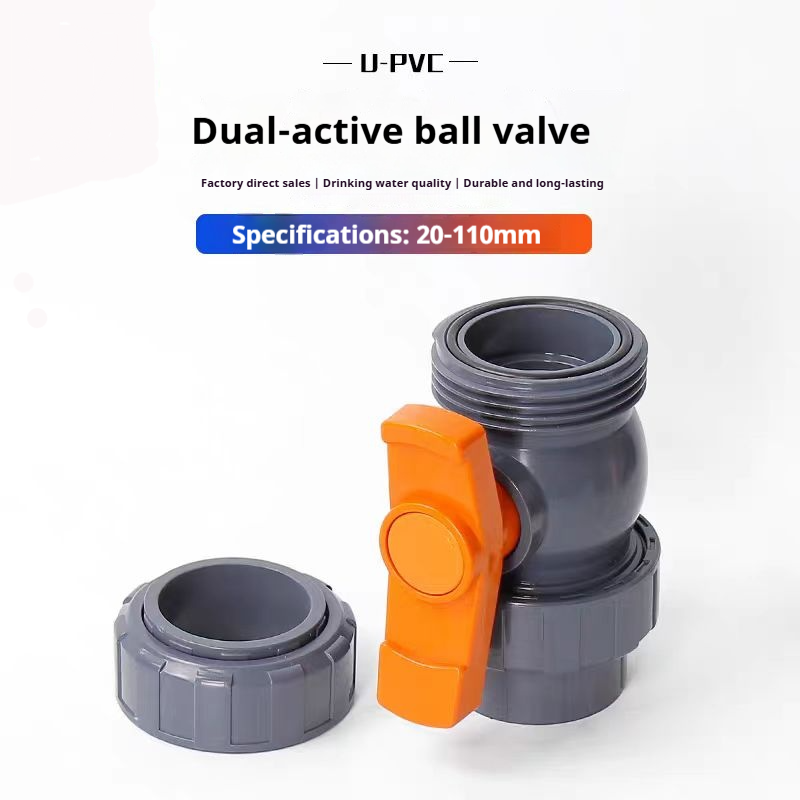 Ball Valve Factory - PVC Dual Operated Water Supply Valve